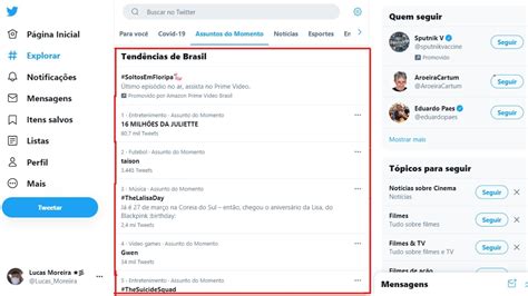 trending topics twitter brazil